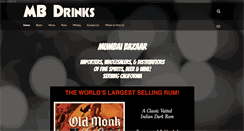 Desktop Screenshot of mbdrinks.com